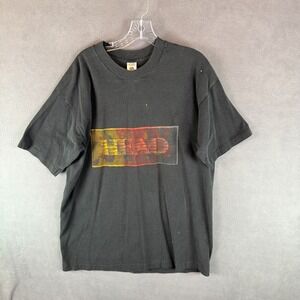 RARE Vintage Mens T Shirt Head (Band) Funny Tee XL Single Stitch Rock Unique 80s